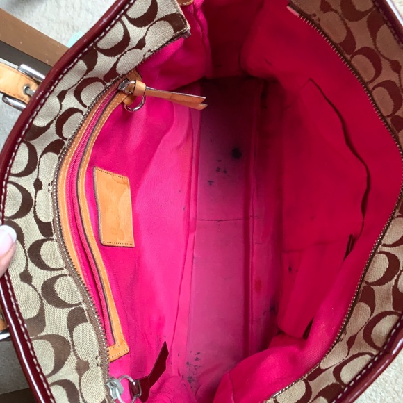 Coach Holiday Patchwork Tote and Wristlet - Picture 9 of 10